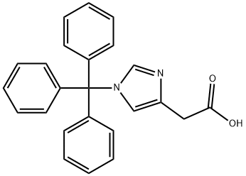 1H-Imidazole-4-acetic acid, 1-(triphenylmethyl)-