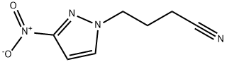 4-(3-nitro-1H-pyrazol-1-yl)butanenitrile Struktur