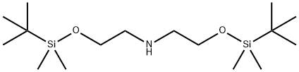 BIS(2-((TERT-BUTYLDIMETHYLSILYL)OXY)ETHYL)AMINE Structure