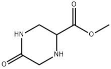 methyl 5-oxopiperazine-2-carboxylate Struktur