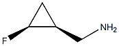 [(1S,2S)-2-fluorocyclopropyl]methanamine Struktur