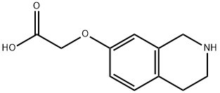 (1,2,3,4-Tetrahydro-isoquinolin-7-yloxy)-acetic acid Structure