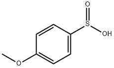 4-methoxybenzene-1-sulfinic acid Struktur