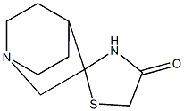 spiro[1,3-thiazolidine-2,3'-1-azabicyclo[2.2.2]octane]-4-one