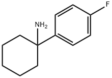 1-(4-fluorophenyl)cyclohexan-1-amine Struktur