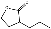 2(3H)-Furanone, dihydro-3-propyl- Struktur