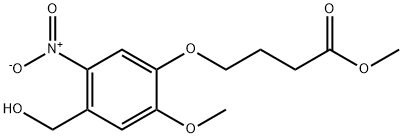 4-[2-メトキシ-4-(ヒドロキシメチル)-5-ニトロフェノキシ]ブタン酸メチル