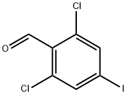 2,6-Dichloro-4-iodobenzaldehyde Struktur