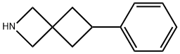 6-Phenyl-2-aza-spiro[3.3]heptane Struktur