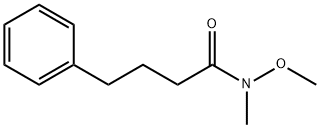 N-methoxy-N-methyl-4-phenylbutanamide Struktur