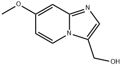 (7-Methoxy-imidazo[1,2-a]pyridin-3-yl)-methanol Struktur