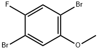 1,4-dibromo-2-fluoro-5-methoxybenzene Struktur