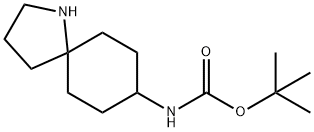 TERT-BUTYL 1-AZASPIRO[4.5]DECAN-8-YLCARBAMATE Struktur