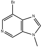 7-bromo-3-methylimidazo[4,5-c]pyridine Struktur