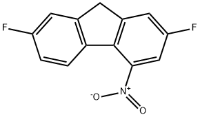 9H-Fluorene,2,7-difluoro-4-nitro- Struktur