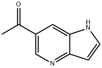 1-(1H-Pyrrolo[3,2-b]pyridin-6-yl)-ethanone Struktur