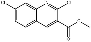 methyl 2,7-dichloroquinoline-3-carboxylate Struktur