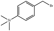 (4-(bromomethyl)phenyl)trimethylsilane Struktur