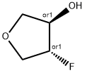 (3R,4R)-4-fluorooxolan-3-ol Struktur