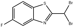 2-Dibromomethyl-5-fluoro-benzothiazole Struktur