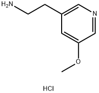 2-(5-Methoxy-Pyridin-3-Yl)-Ethylamine Dihydrochloride Struktur