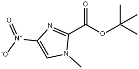 tert-butyl 4-nitro-N-methyl-1Himidazole-2-carboxylate Struktur