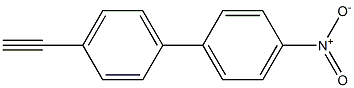 1,1'-Biphenyl, 4-ethynyl-4'-nitro- Struktur