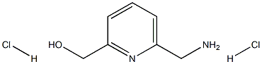 (6-(Aminomethyl)pyridin-2-yl)methanol dihydrochloride Struktur