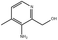 (3-Amino-4-methyl-pyridin-2-yl)-methanol Struktur