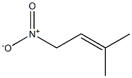 2-Butene, 3-methyl-1-nitro- Struktur