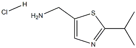 (2-isopropylthiazol-5-yl)methanamine hydrochloride Struktur