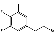 Benzene, 5-(2-bromoethyl)-1,2,3-trifluoro- Struktur