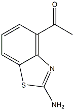 1-(2-amino-1,3-benzothiazol-4-yl)ethanone Struktur