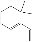 Cyclohexene, 1-ethenyl-6,6-dimethyl- Struktur