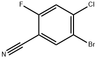 5-Bromo-4-chloro-2-fluoro-benzonitrile Struktur