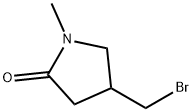 4-(bromomethyl)-1-methyl-2-pyrrolidinone Struktur