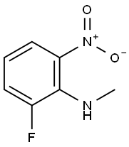 2-FLUORO-N-METHYL-6-NITROANILINE Struktur