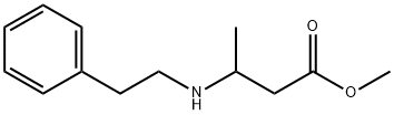 methyl 3-[(2-phenylethyl)amino]butanoate Struktur