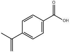 Benzoic acid,4-(1-methylethenyl)- Struktur