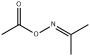 propan-2-one O-acetyl oxime Struktur