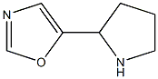 5-pyrrolidin-2-yl-1,3-oxazole Struktur