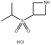 3-(propane-2-sulfonyl)azetidine hydrochloride Struktur