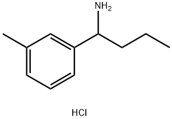 1-(3-METHYLPHENYL)BUTAN-1-AMINE Struktur