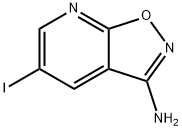 5-Iodo-isoxazolo[5,4-b]pyridin-3-ylamine Struktur