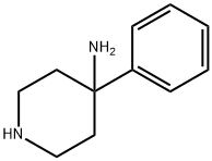 4-Phenyl-piperidin-4-ylamine Struktur