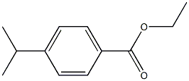 ethyl 4-propan-2-ylbenzoate Struktur