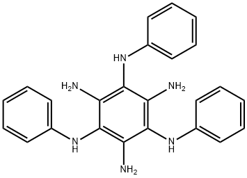 N1,N3,N5-triphenylbenzene-1,2,3,4,5,6-hexaamine Struktur