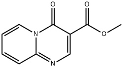 methyl 4-oxo-4H-pyrido[1,2-a]pyrimidine-3-carboxylate Struktur