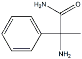 2-Amino-2-phenyl-propionamide Struktur