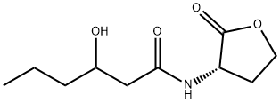 3-Hydroxy-hexanoyl-L-homoserine lactone Struktur